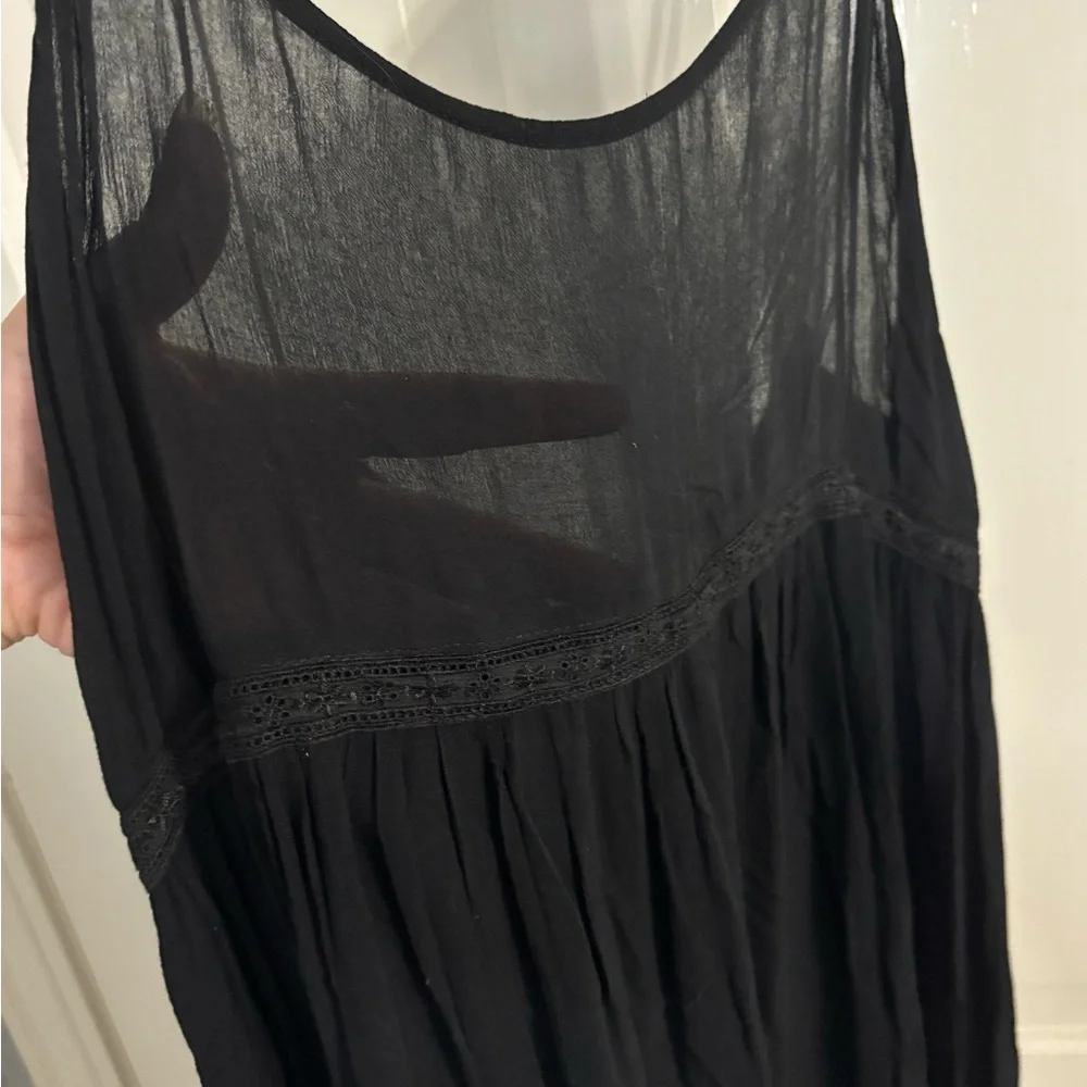 Free People Intimates Black Women's Dress - Picture 2 of 4